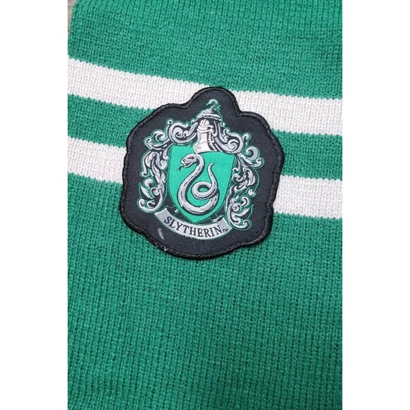 Harry Potter Hogwarts Slytherin Uniform Scarf Costume Accessory - Picture 2 of 3